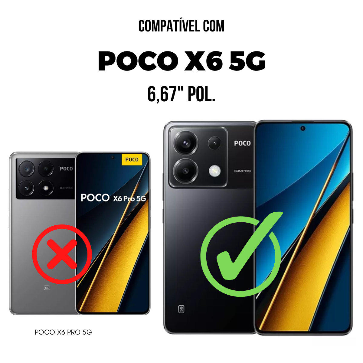 Película para Xiaomi Poco X6 5G - Traseira Hydrogel HD - Gshield