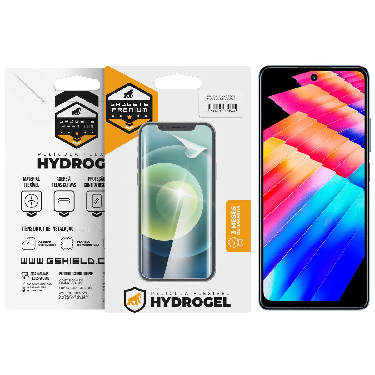 Película para Infinix Hot 30 - Hydrogel HD - Gshield