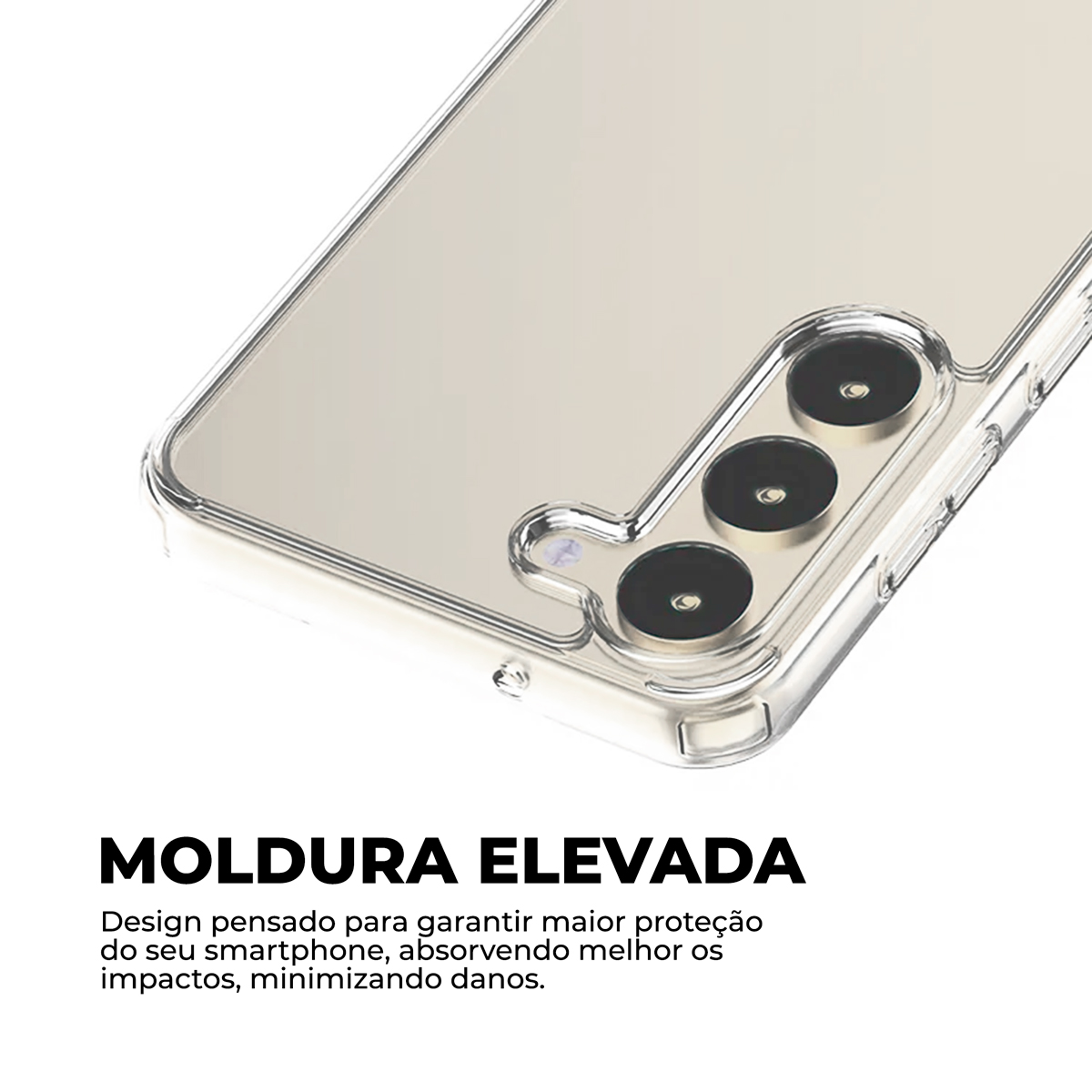 Kit Capa Clear e Película Dual Glass para Samsung Galaxy S23 Plus - Gshield