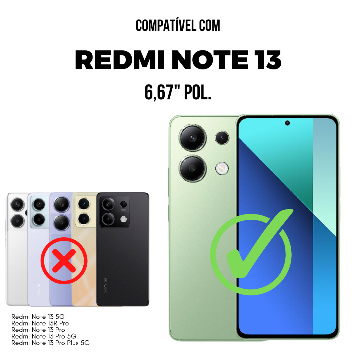 Película para Xiaomi Redmi Note 13 - Hydrogel HD - Gshield