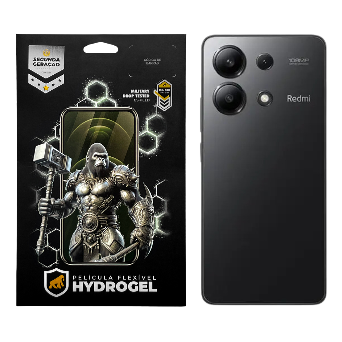 Película para Xiaomi Redmi Note 13 - Traseira Hydrogel HD - Gshield