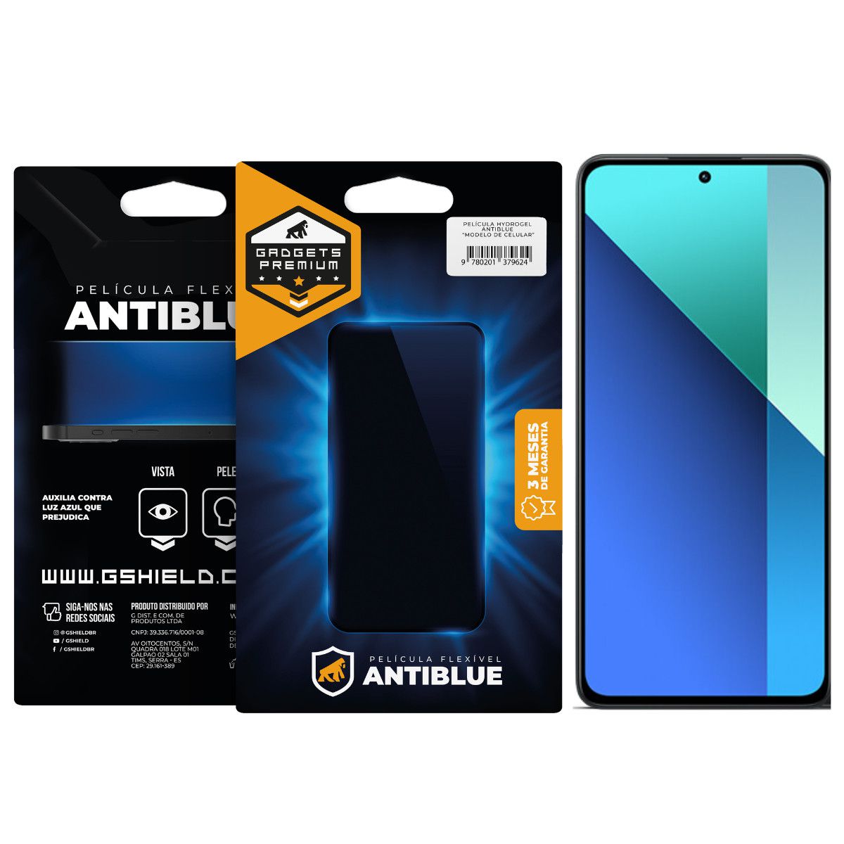 Película para Xiaomi Redmi Note 13 - AntiBlue - Gshield