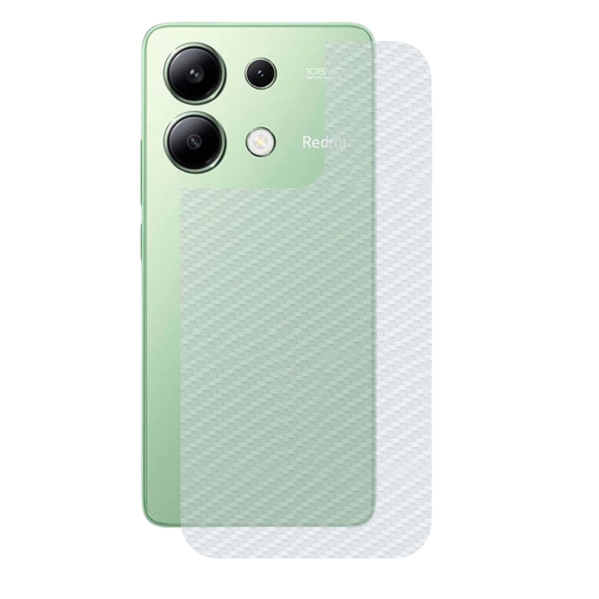 Película para Xiaomi Redmi Note 13 - Traseira de Fibra de Carbono - Gshield