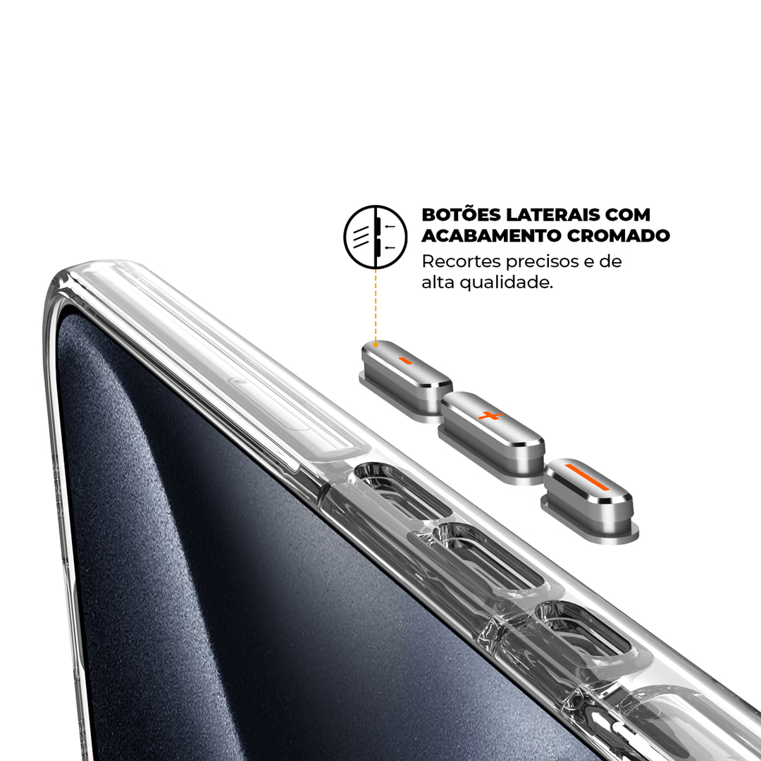 Kit Capa MagSafe Crystal Armor e Pelicula Defender Pro Privacidade para iPhone 15 Pro - Gshield