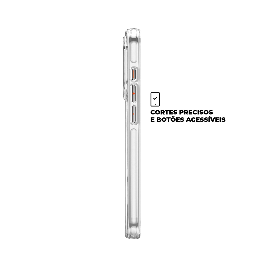 Kit Capa MagSafe Crystal Armor e Pelicula Defender Pro Privacidade para iPhone 15 Pro - Gshield