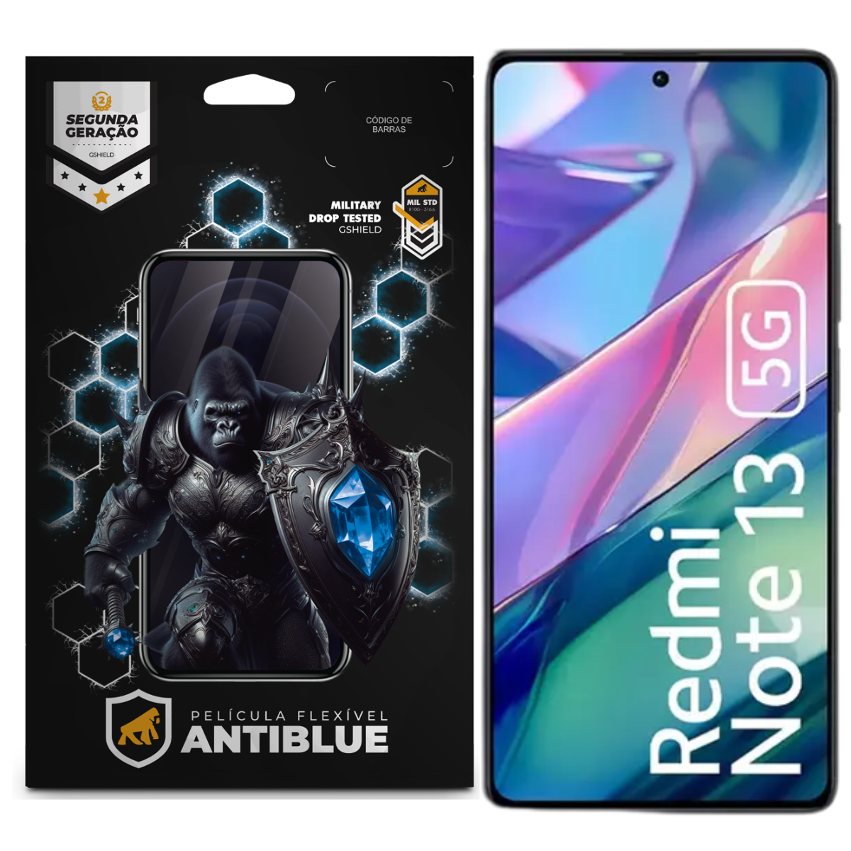 Película para Xiaomi Redmi Note 13 5G - AntiBlue - Gshield