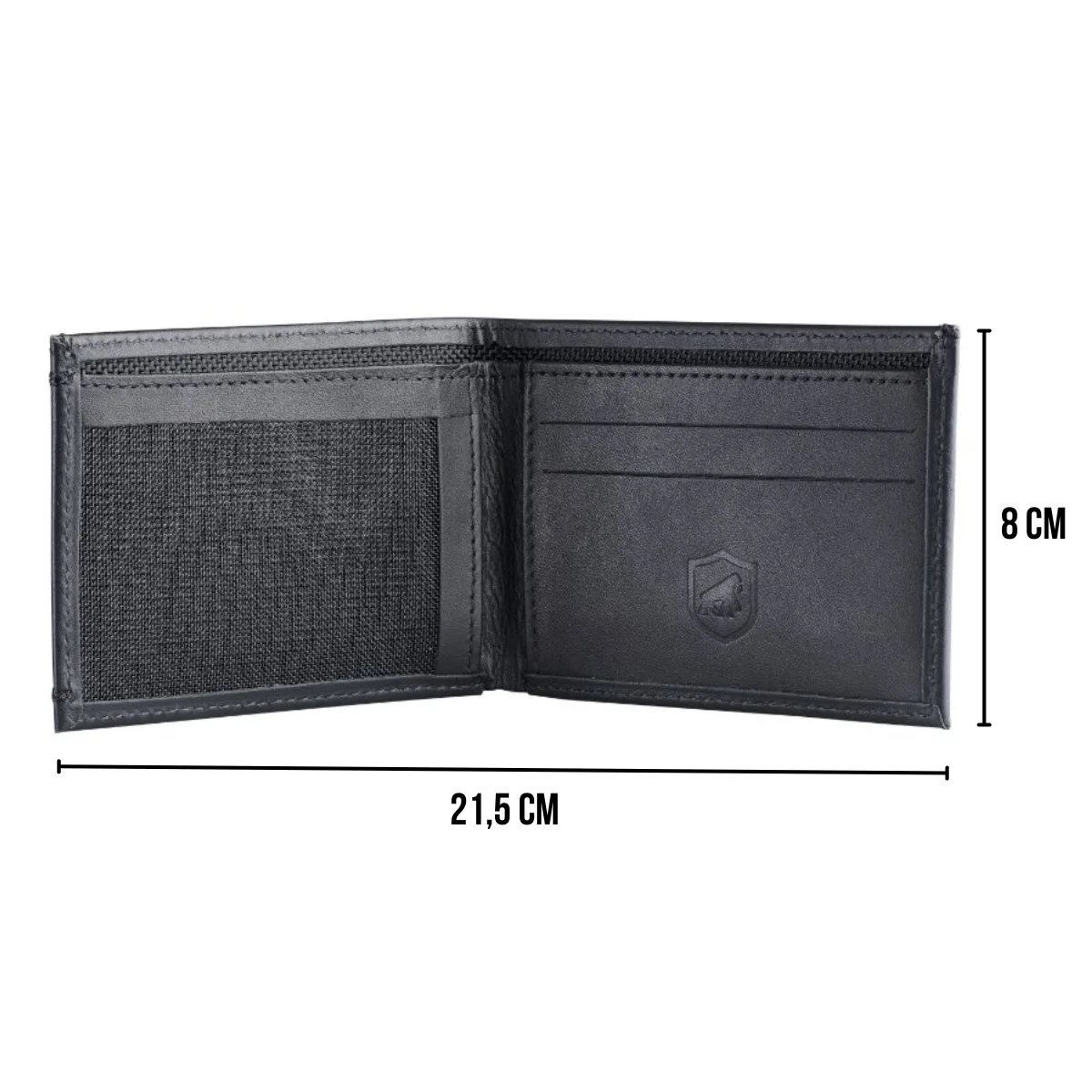 Kit Carteira Ultra Slim e Cartão Abridor em Metal - Gshield - foto 5
