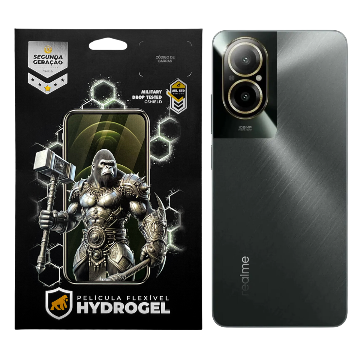 Película para Realme C67 - Traseira Hydrogel HD - Gshield