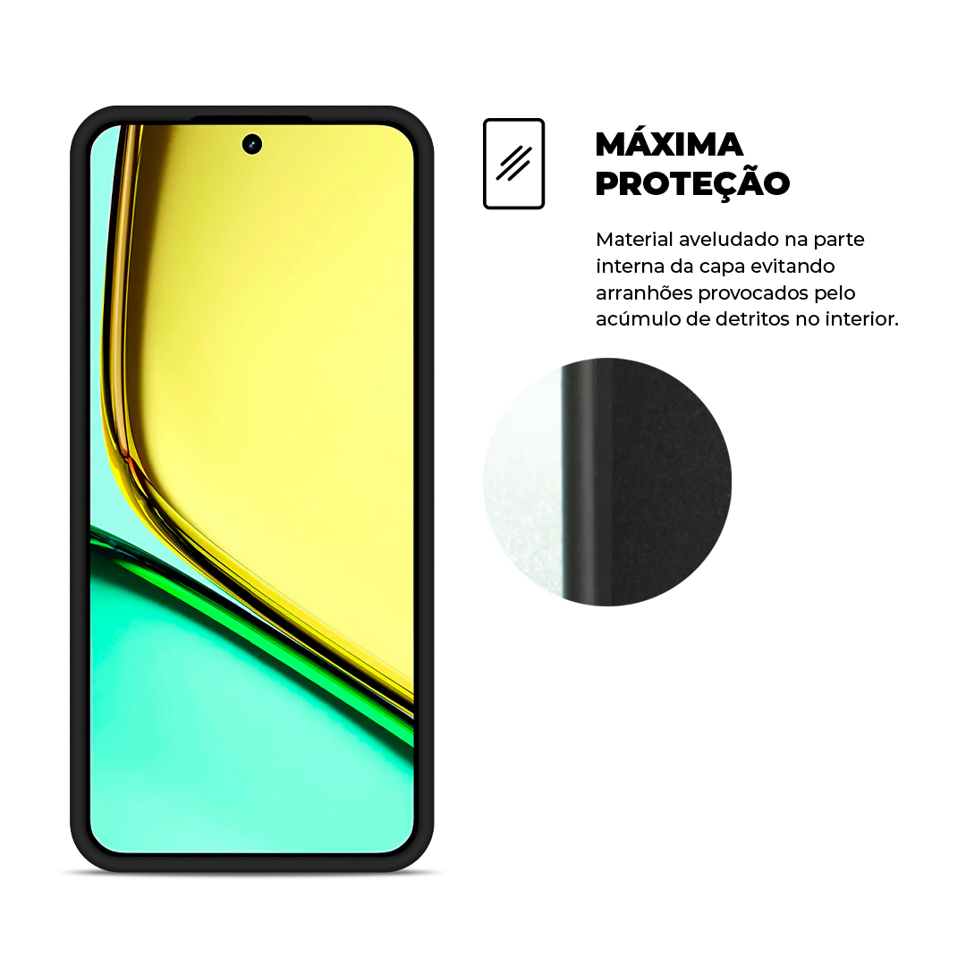 Capa para Realme C67 - Silicon Veloz - Gshield - foto 2