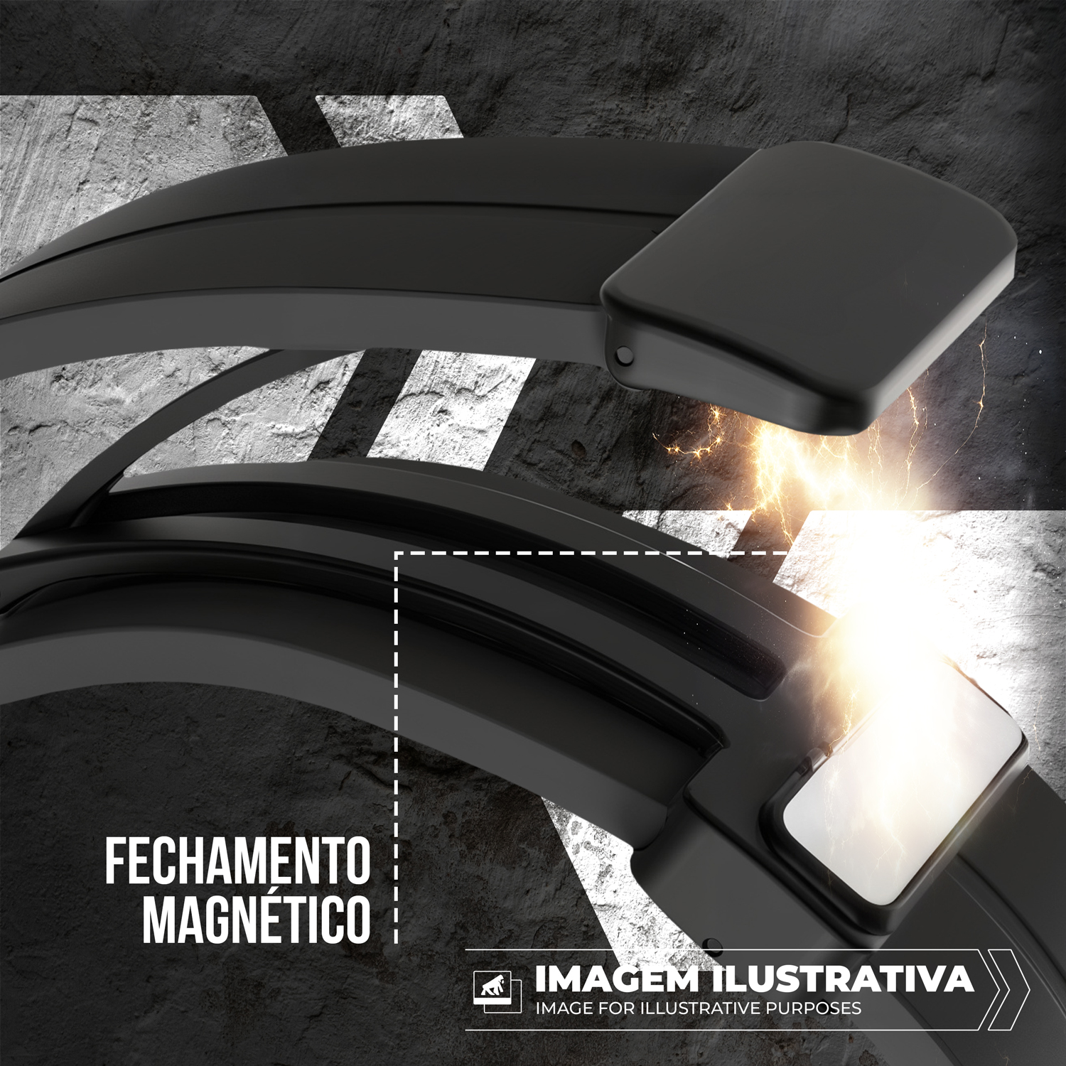 Pulseira Para Apple Watch 42 / 44 / 45 /49MM Armorproof - Preta - Gshield