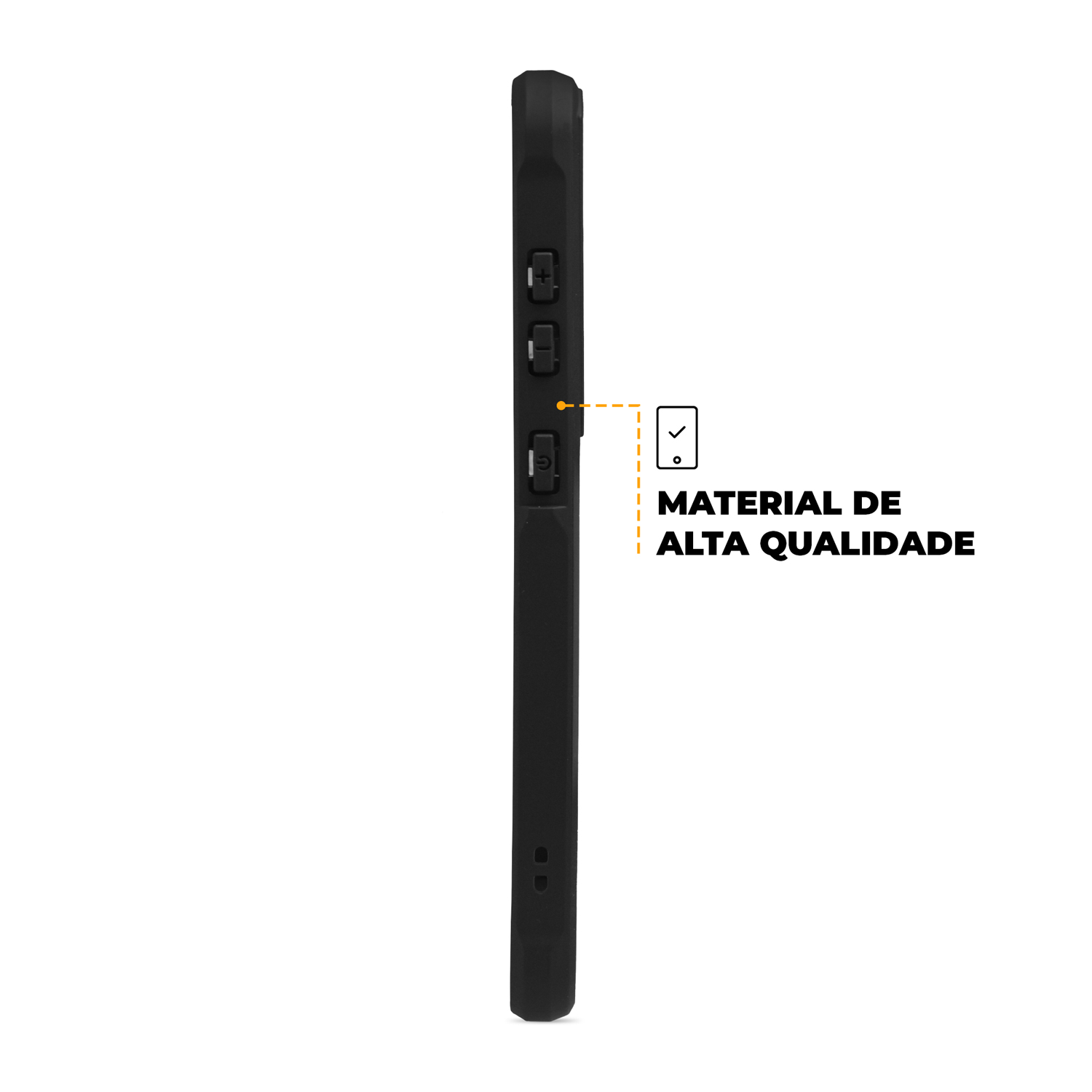 Capa para Samsung Galaxy A35 5G - Dual Shock Sense Preta - Gshield