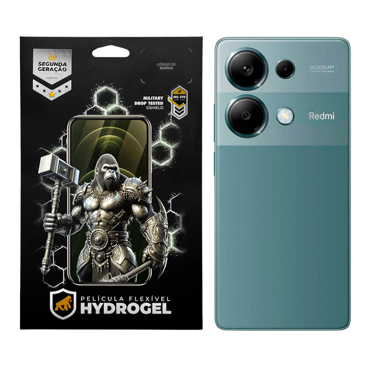 Película para Xiaomi Redmi Note 13 Pro - Traseira Hydrogel HD - Gshield