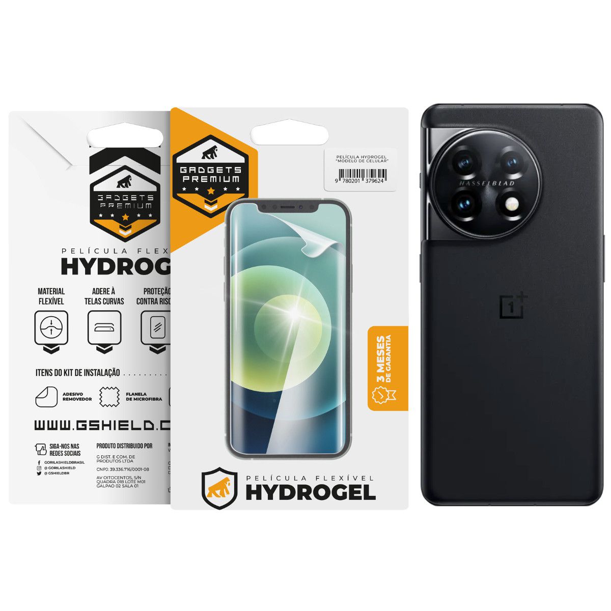 Película para OnePlus 11 - Traseira Hydrogel HD - Gshield