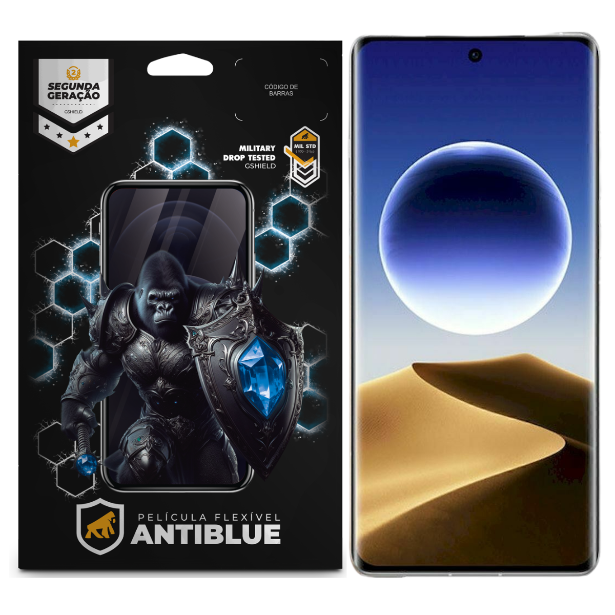 Película para Oppo Find X7 Ultra - AntiBlue - Gshield