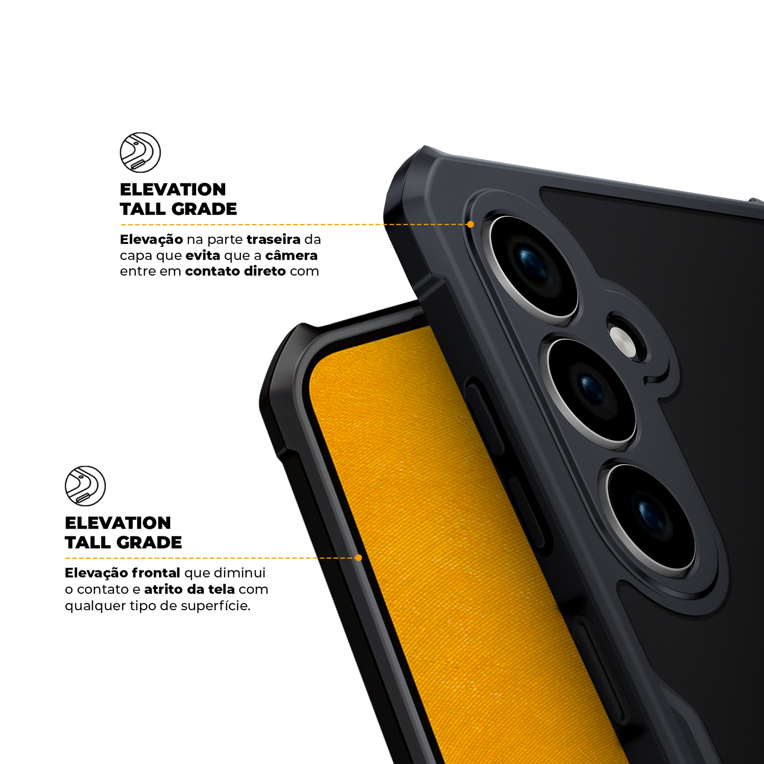 Capa para Samsung Galaxy A13 5G - Dual Shock X - Gshield - foto 4