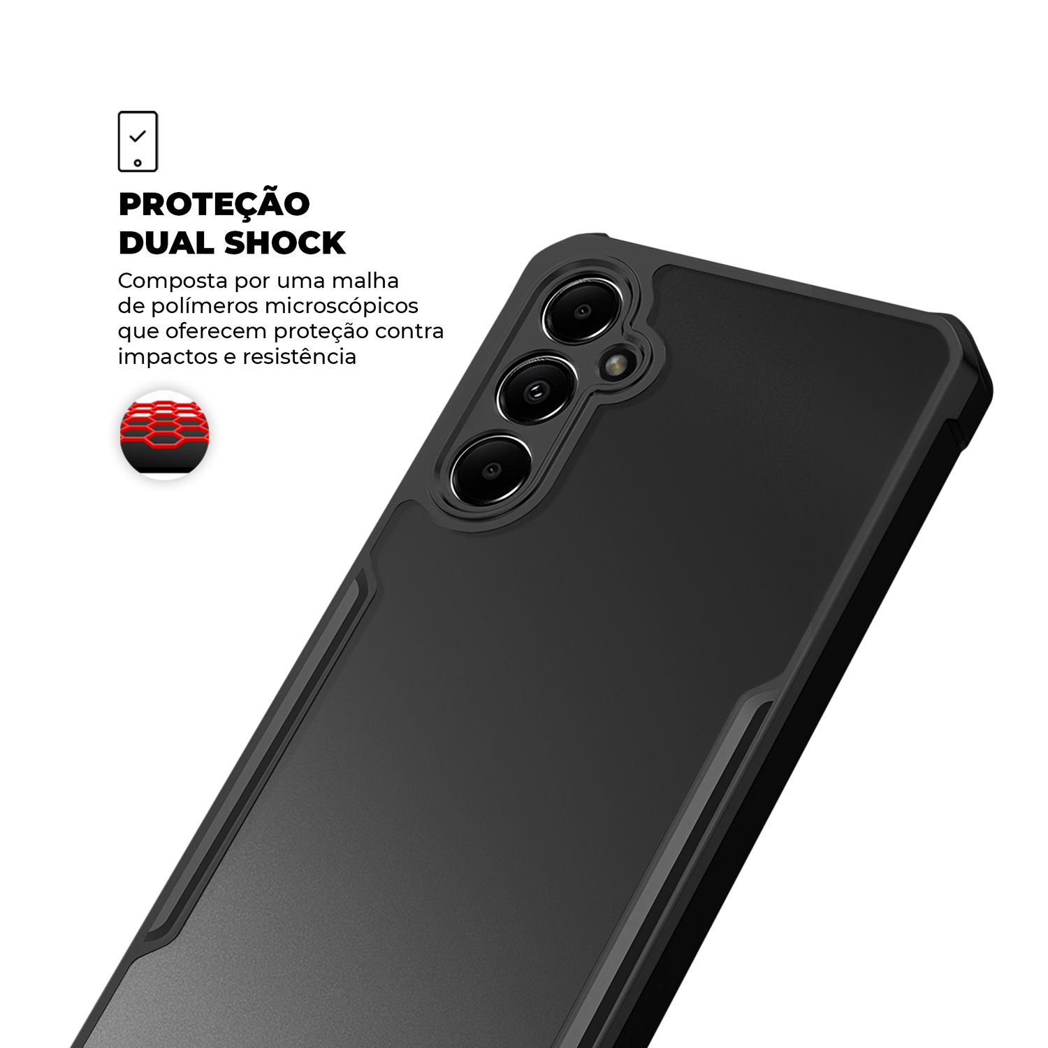 Capa para Samsung Galaxy A13 5G - Dual Shock X - Gshield - foto 3