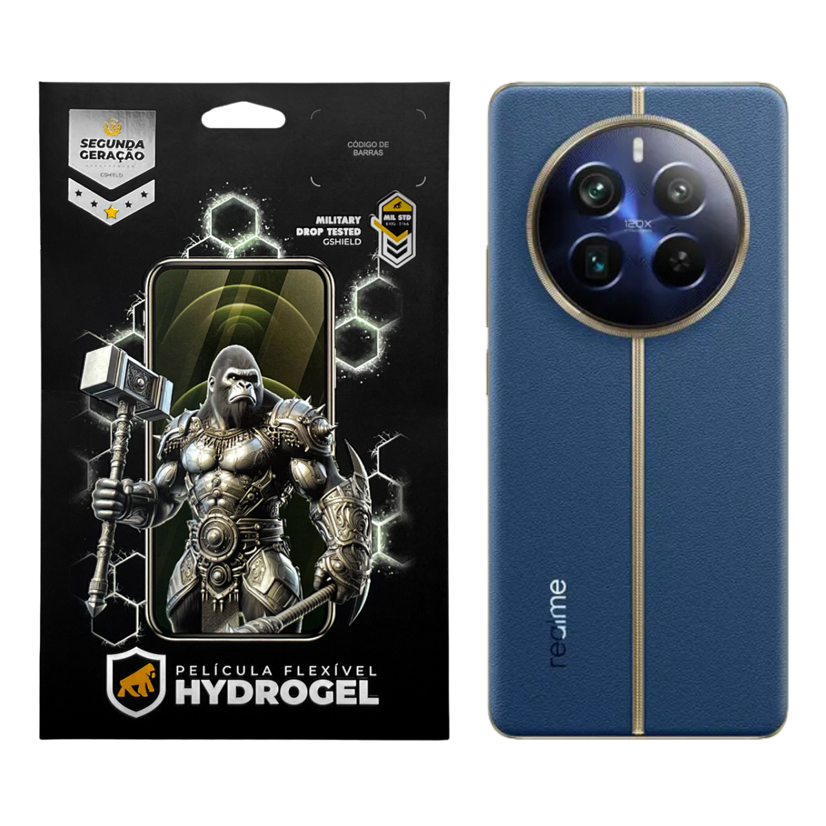 Película para Realme 12 Pro Plus 5G - Traseira Hydrogel HD - Gshield