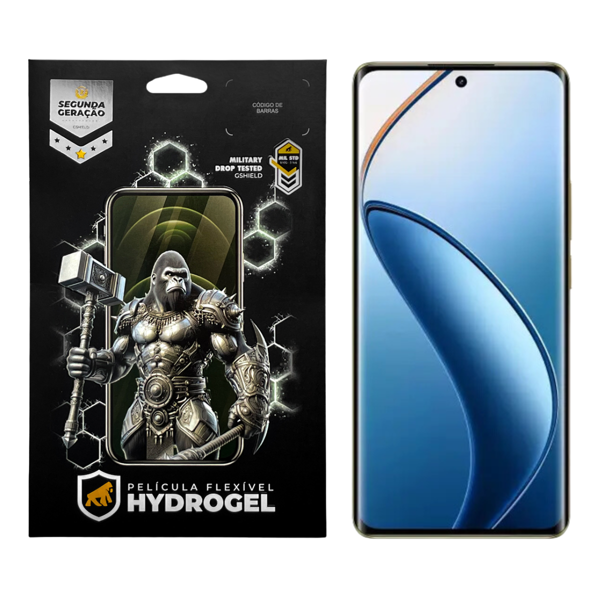 Película para Realme 12 Pro Plus 5G - Hydrogel Gamer Fosca - Gshield