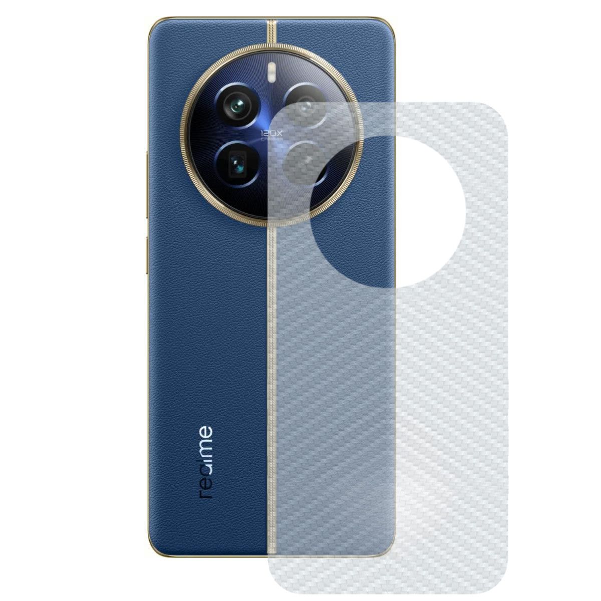 Película para Realme 12 Pro Plus 5G - Traseira de Fibra de Carbono - Gshield