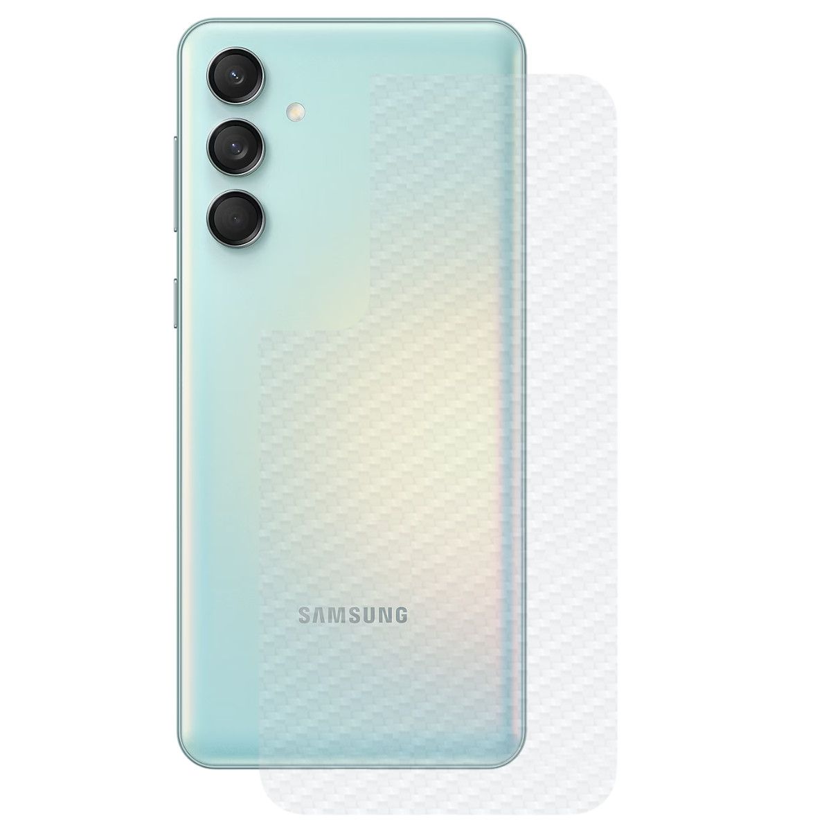 Película para Samsung Galaxy M55 5G - Traseira de Fibra de Carbono - Gshield