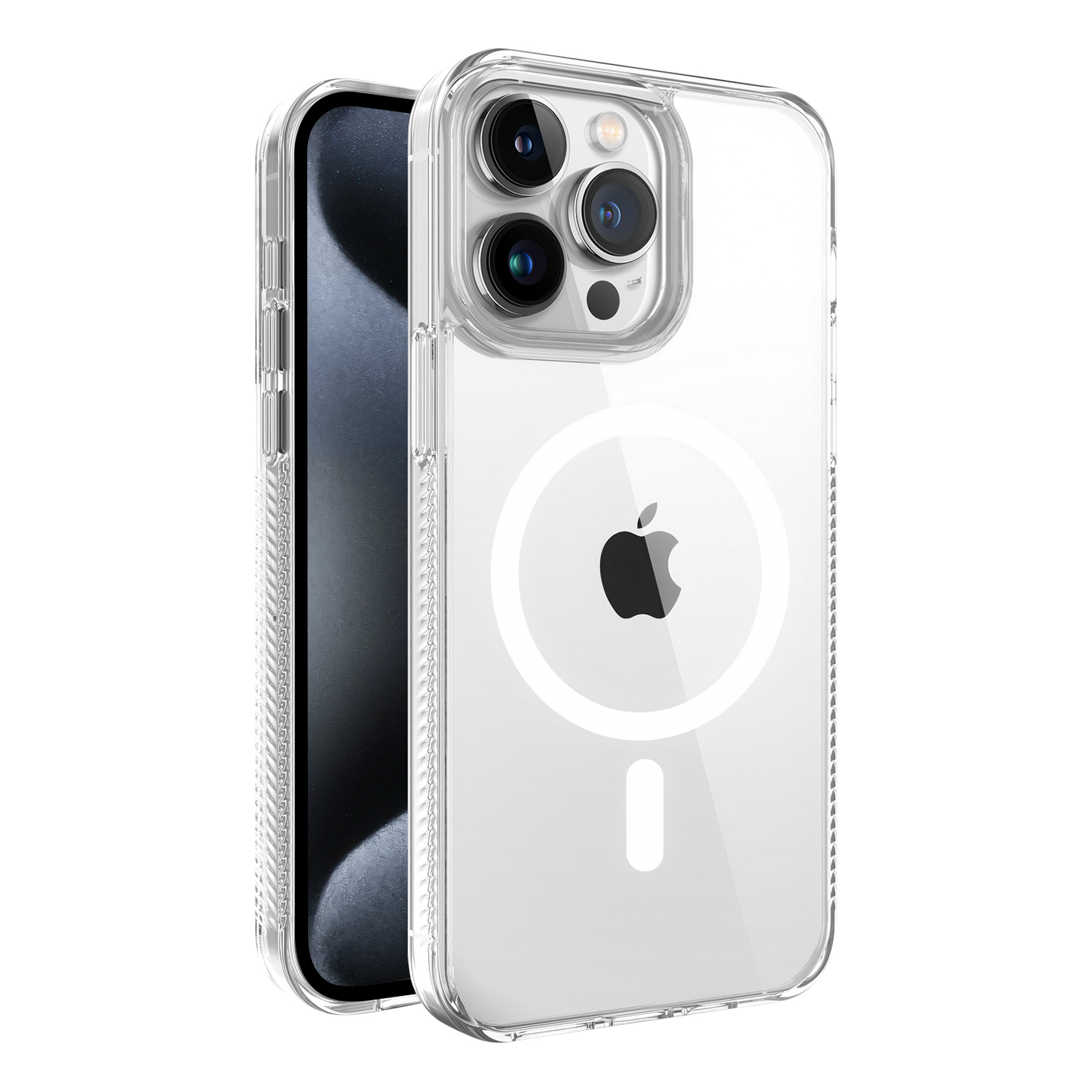 Kit Capa Anti-Slip Magsafe e Pelicula Ultra Glass para iPhone 15 Pro - Gshield