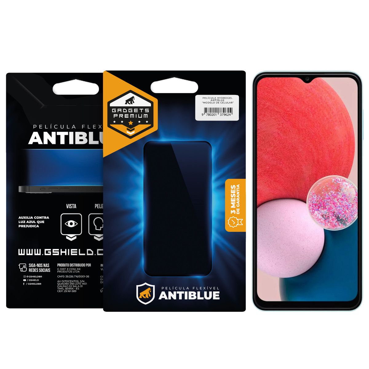 Película para Samsung Galaxy A13 4G - AntiBlue - Gshield