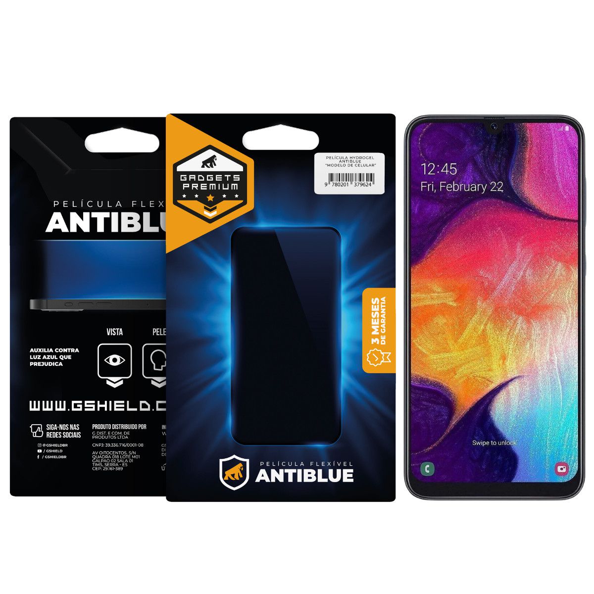 Película para Samsung Galaxy A50 - AntiBlue - Gshield