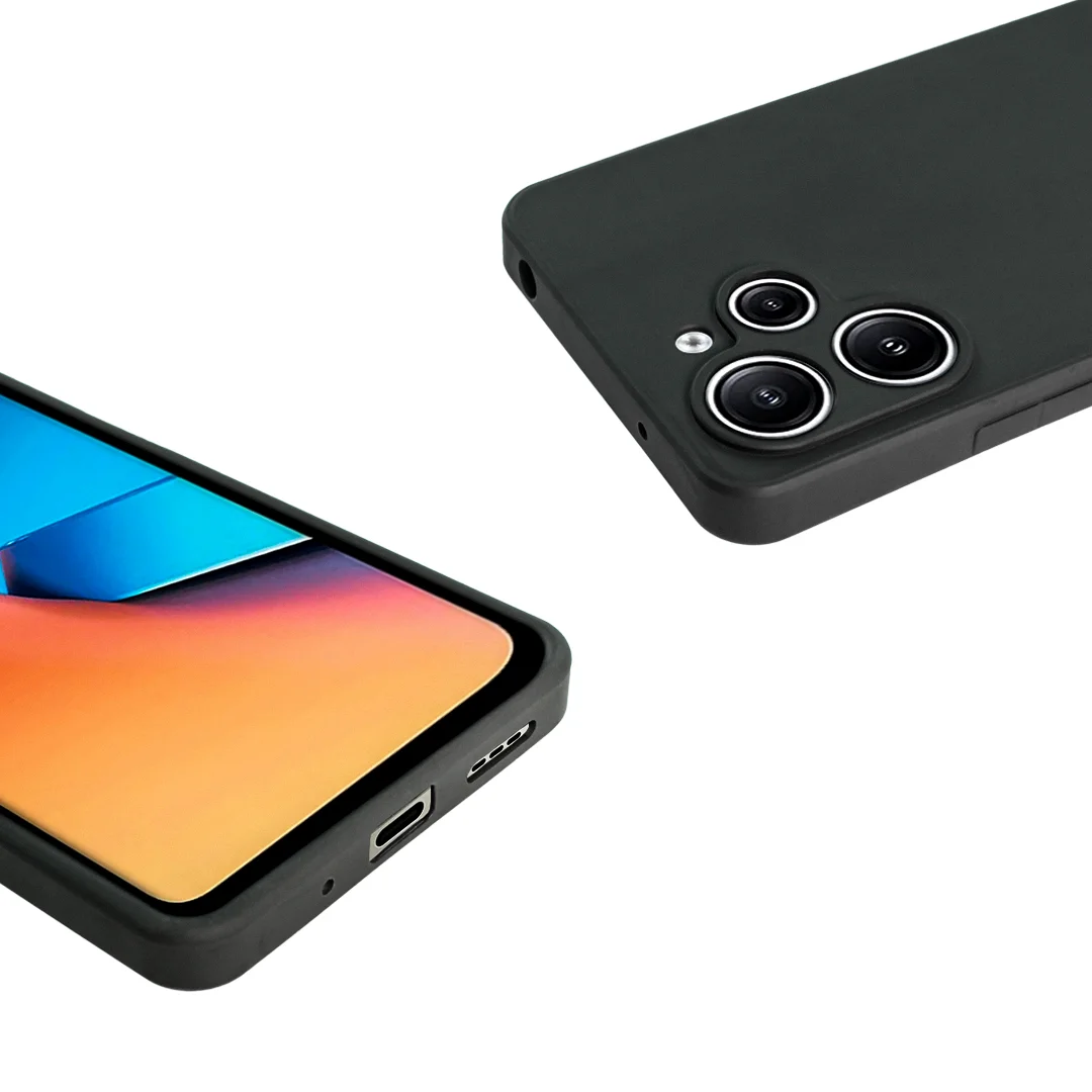 Kit Capa Silicon Veloz e Película Hydrogel HD para Xiaomi Redmi 12 - Gshield - foto 6