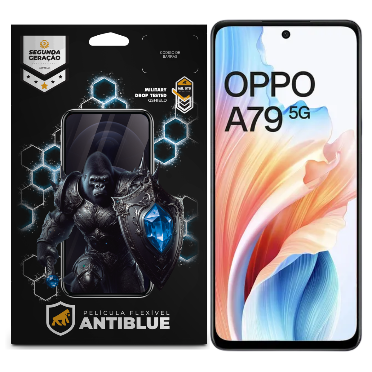 Película para Oppo A79 5G - AntiBlue - Gshield