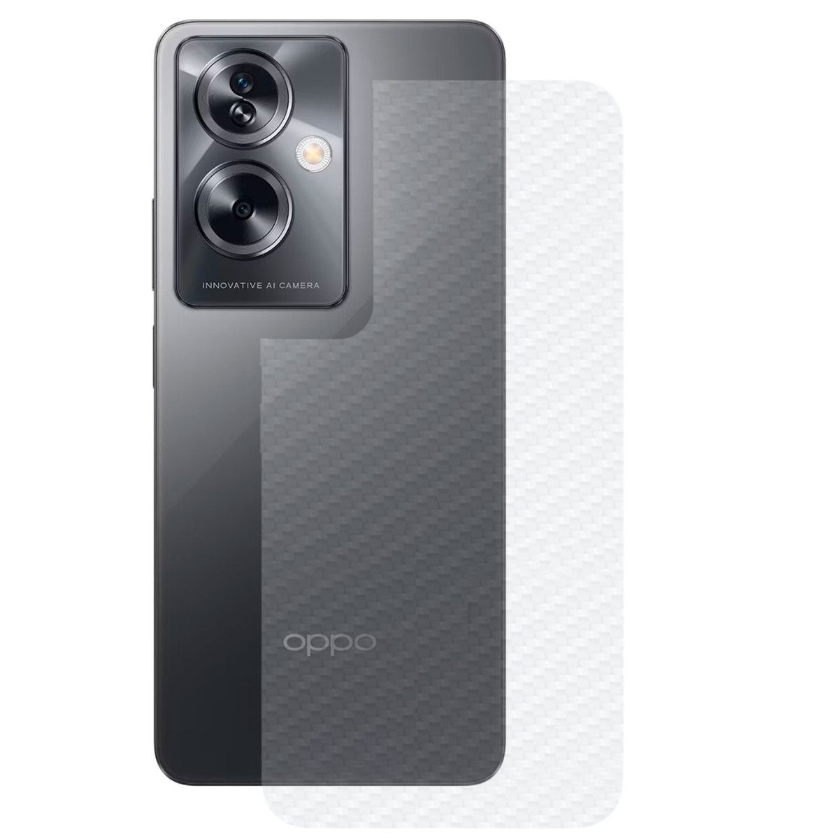 Película para Oppo A79 5G - Traseira de Fibra de Carbono - Gshield