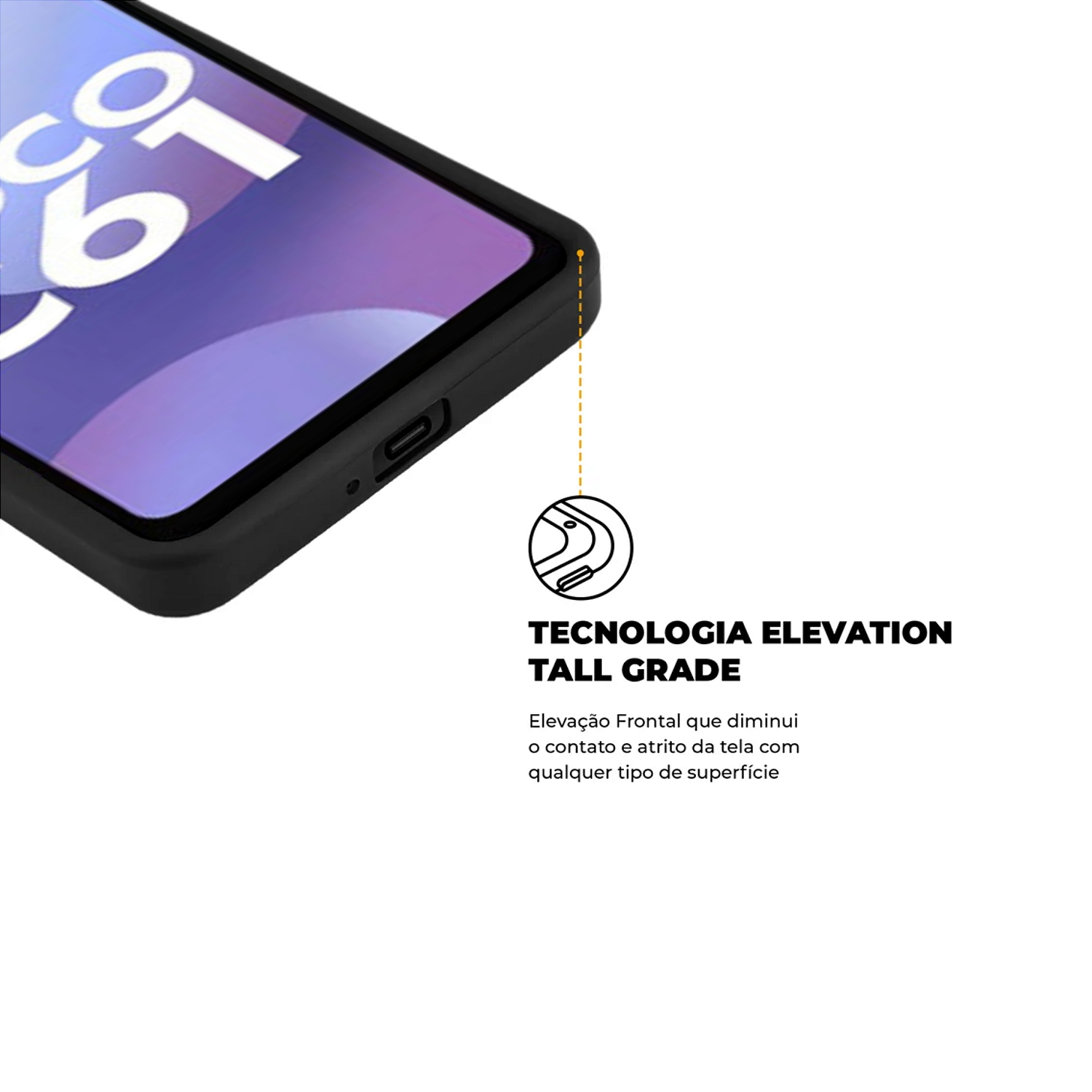 Capa para Xiaomi Poco C61 - Silicon Veloz - Gshield