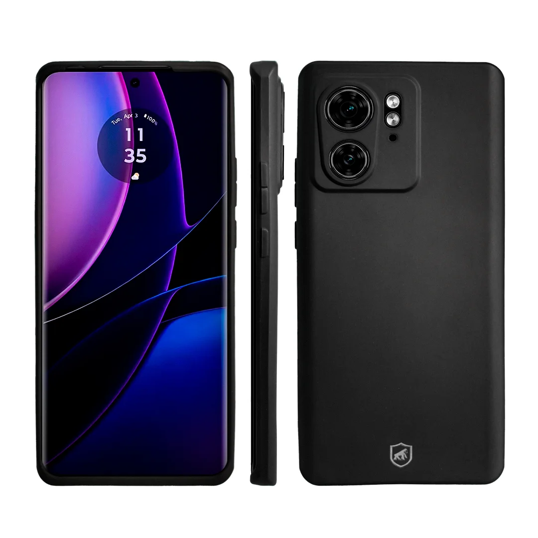 Kit Capa Silicon Veloz e Película Hydrogel HD para Motorola Moto Edge 40 - Gshield