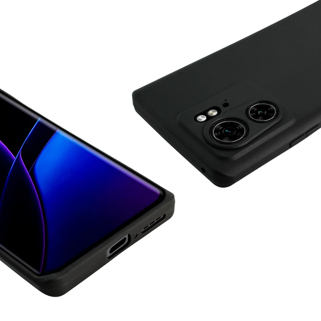 Kit Capa Silicon Veloz e Película Hydrogel HD para Motorola Moto Edge 40 - Gshield