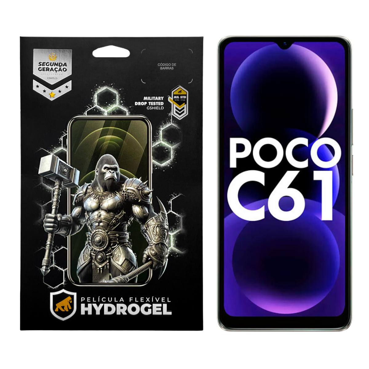 Película para Xiaomi Poco C61 - Hydrogel HD - Gshield