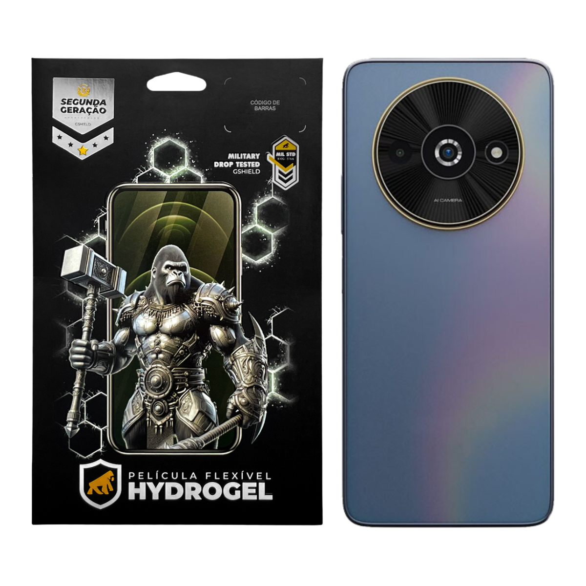 Película para Xiaomi Poco C61 - Traseira Hydrogel HD - Gshield