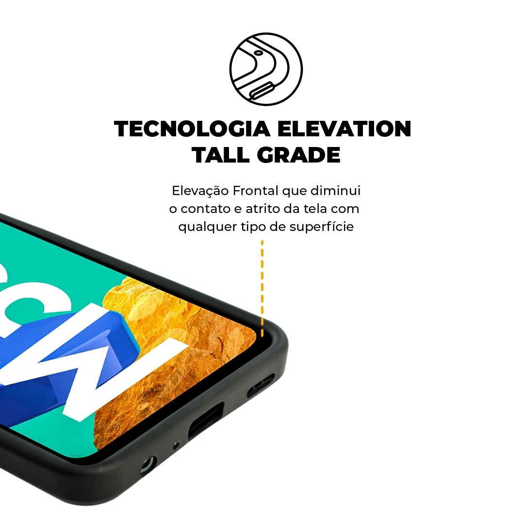 Kit Capa Silicon Veloz e Película Hydrogel HD para Samsung Galaxy M33 - Gshield