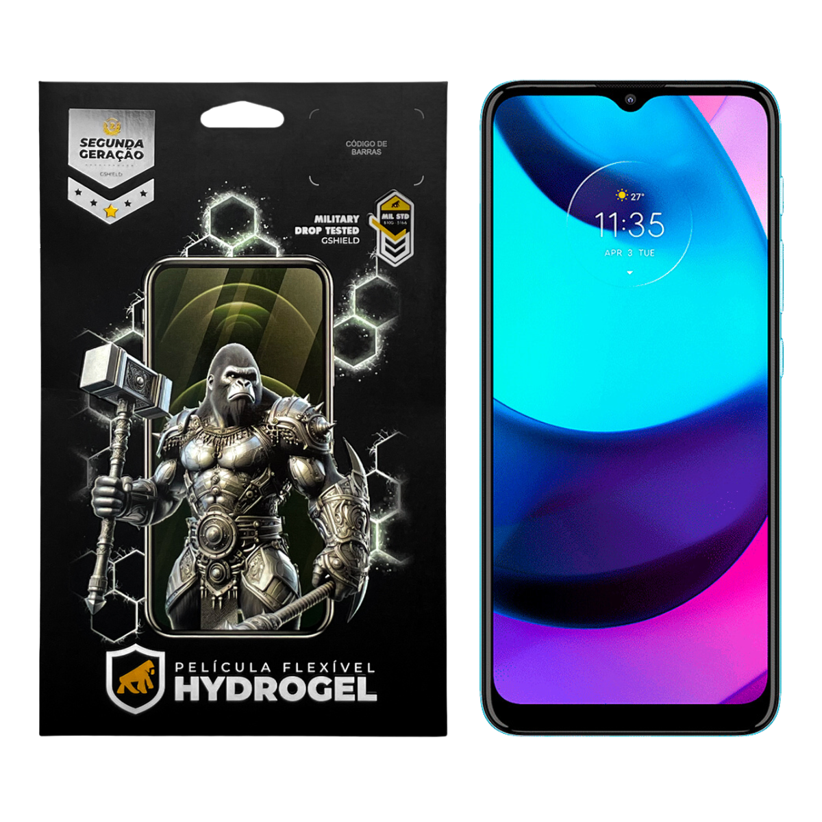 Película para Motorola Moto E20 - Hydrogel HD - Gshield