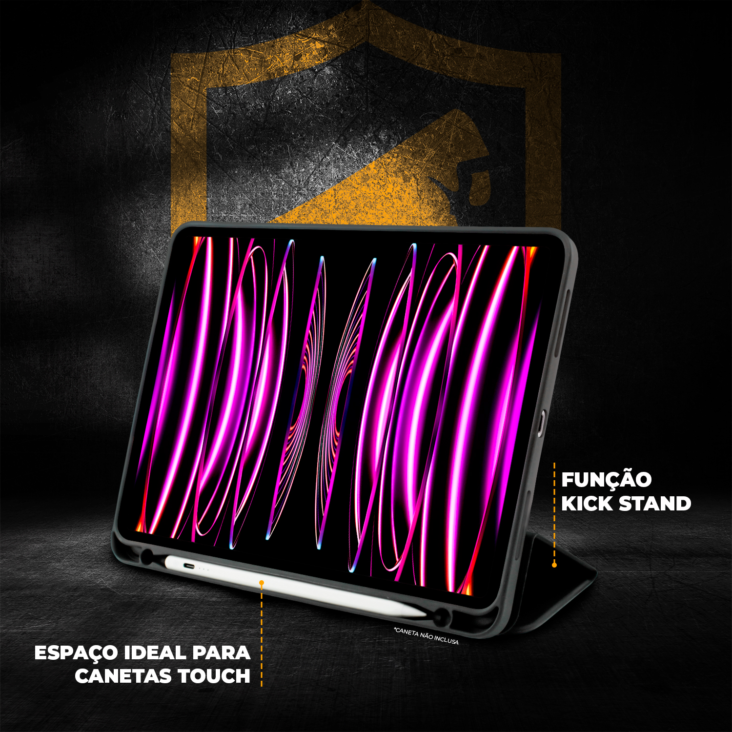 Capa para Samsung Galaxy Tab A9 8.7 Pol - Clear View - Gshield