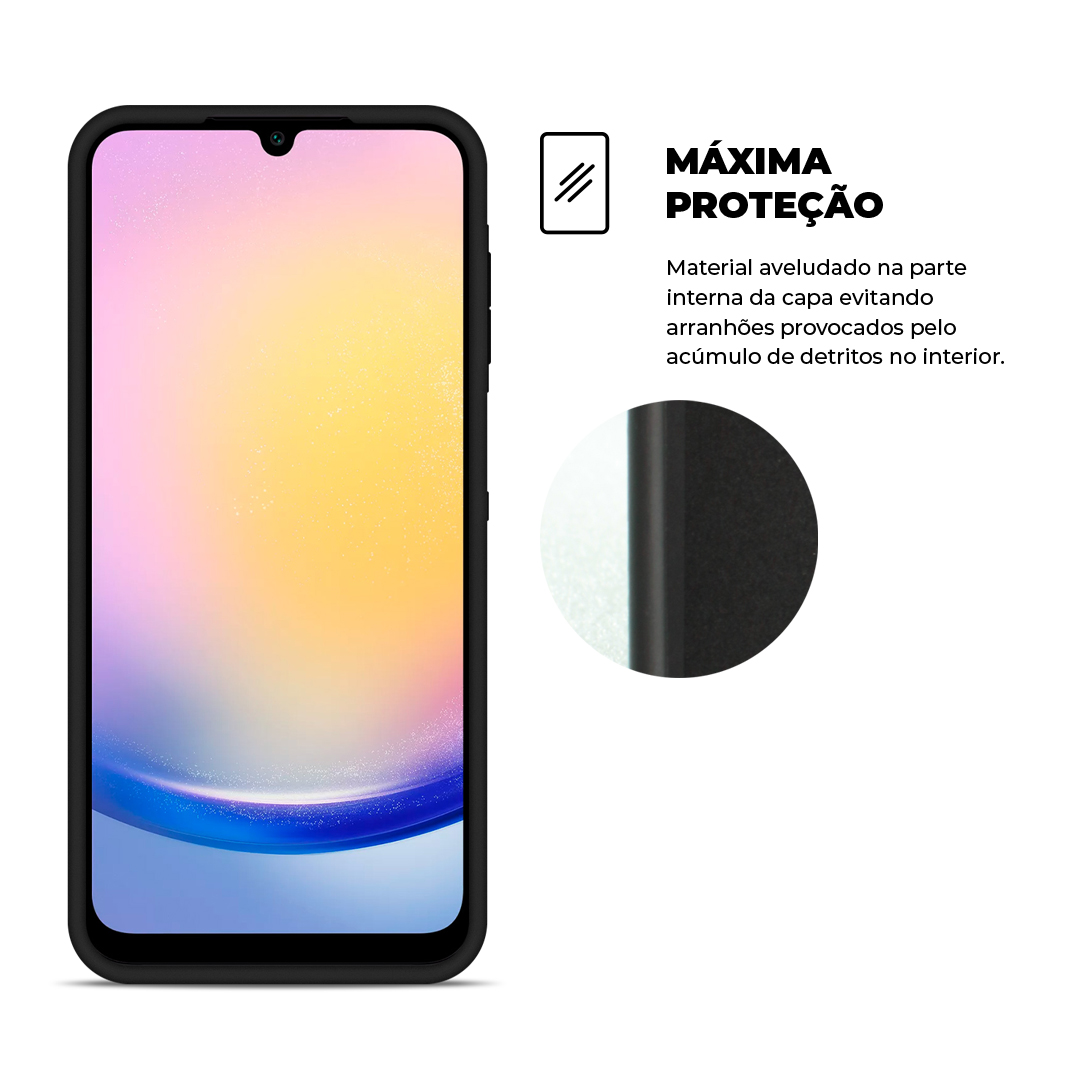 Capa para Samsung Galaxy A25 5G - Silicon Veloz - Gshield