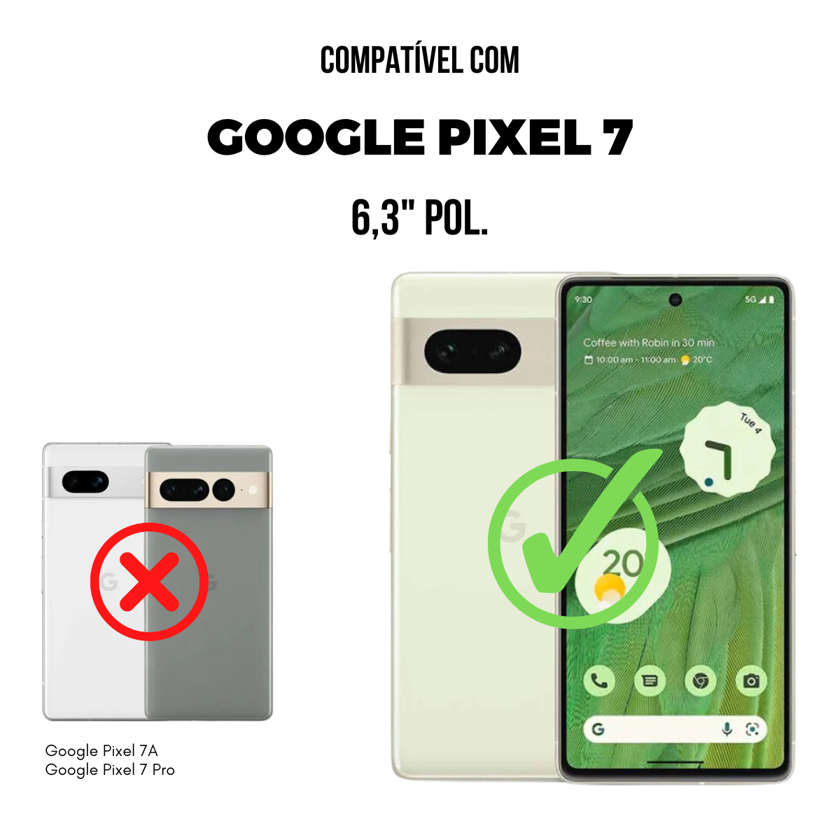Película para Google Pixel 7 - Traseira Hydrogel HD - Gshield - foto 2