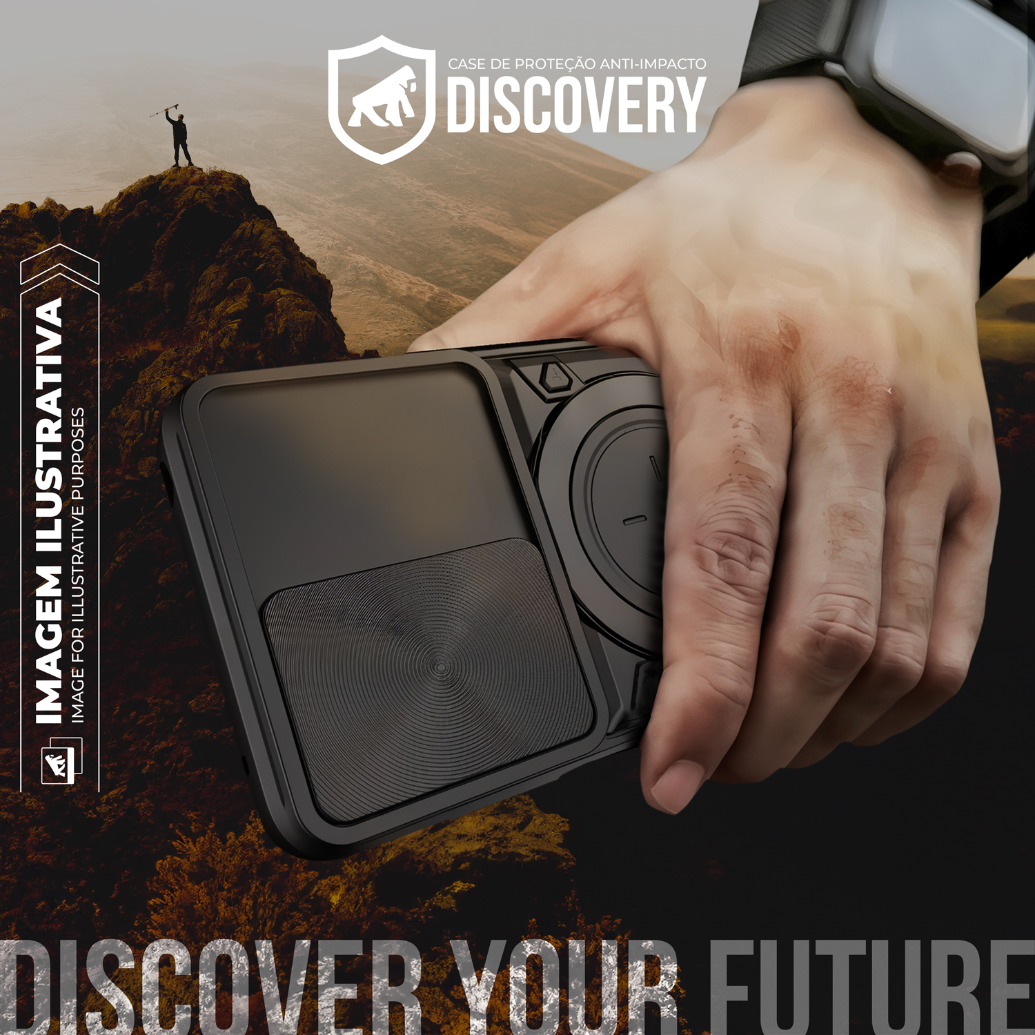 Capa para Motorola Moto G04 - Discovery - Gshield