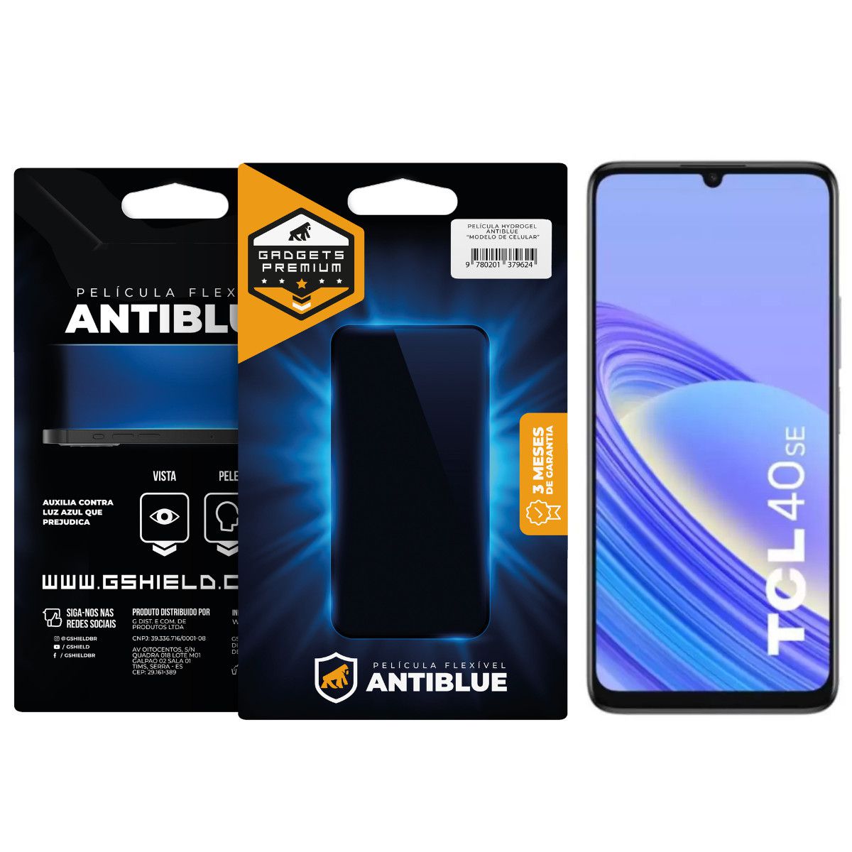 Película para TCL 40 SE - AntiBlue - Gshield