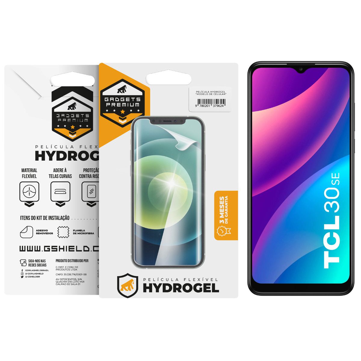 Película para TCL 30 SE - Hydrogel HD - Gshield