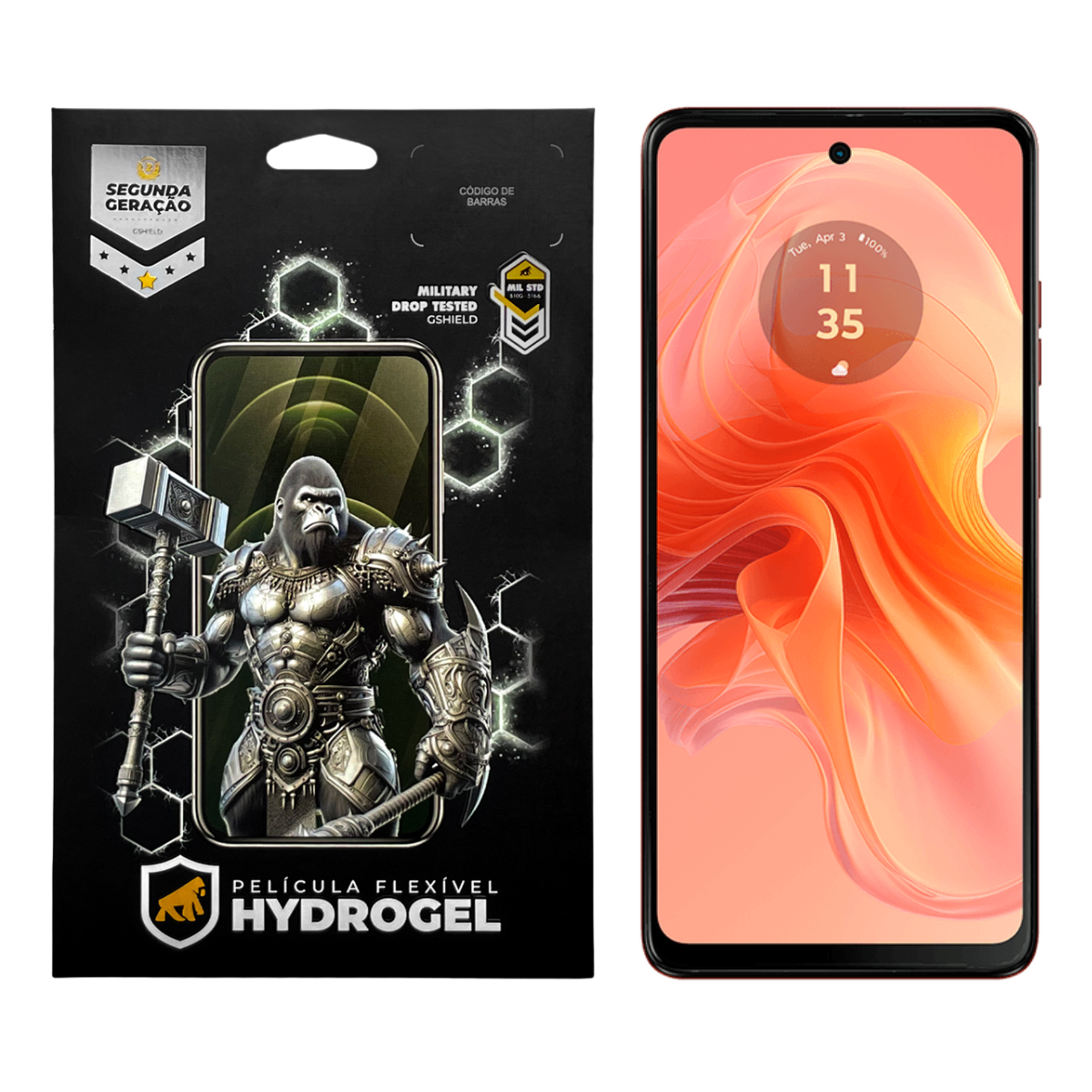 Película para Motorola Moto G04s - Hydrogel HD - Gshield