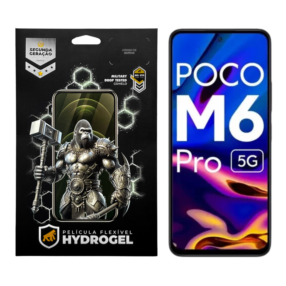 Película para Xiaomi Poco M6 Pro 5G - Hydrogel HD - Gshield