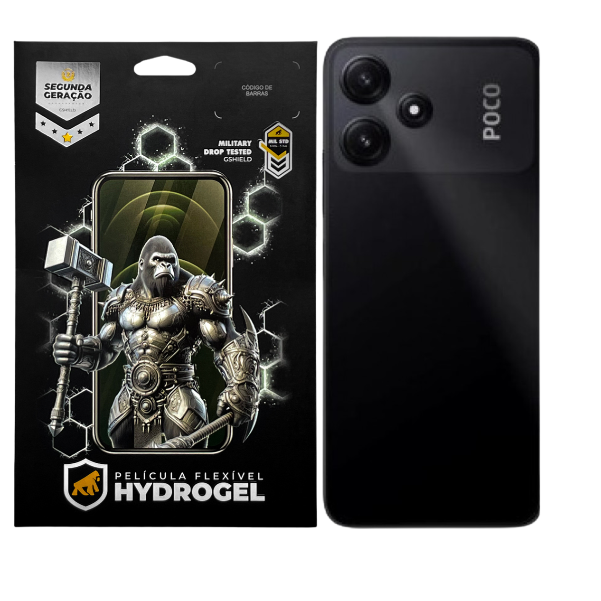 Película para Xiaomi Poco M6 Pro 5G - Traseira Hydrogel HD - Gshield
