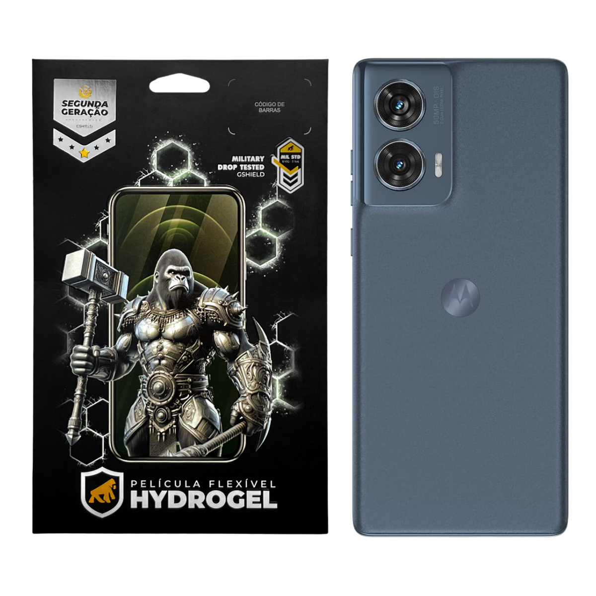 Película para Motorola Moto Edge 50 Fusion 5G - Traseira Hydrogel HD - Gshield