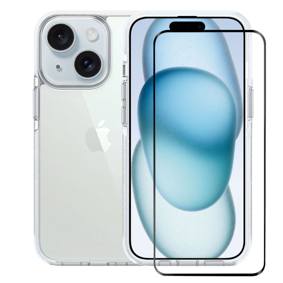 Kit Capa Anti-Slip e Película Ultra Safe para iPhone 15 - Gshield