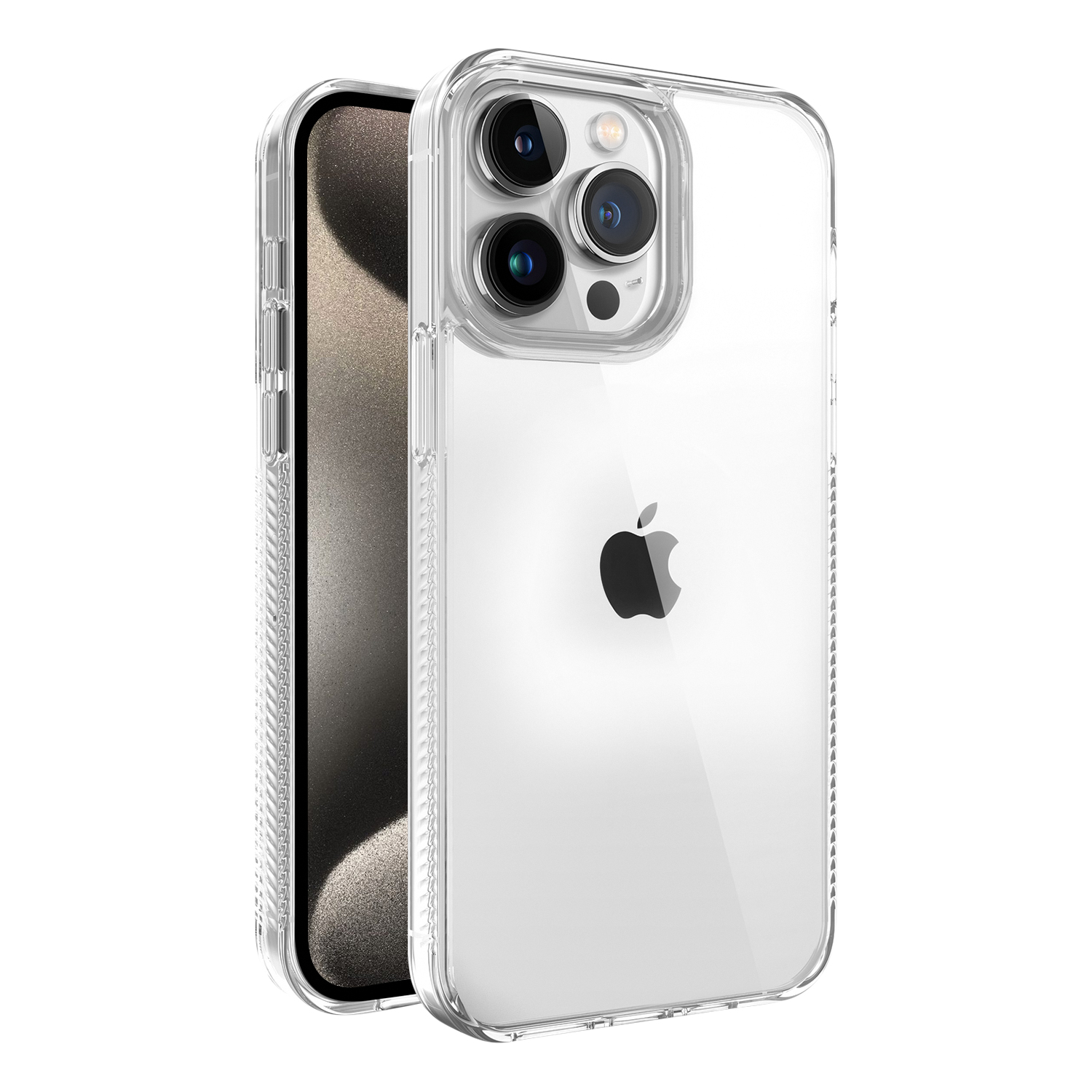 Kit Capa Anti-Slip e Película Ultra Safe para iPhone 15 Pro Max - Gshield