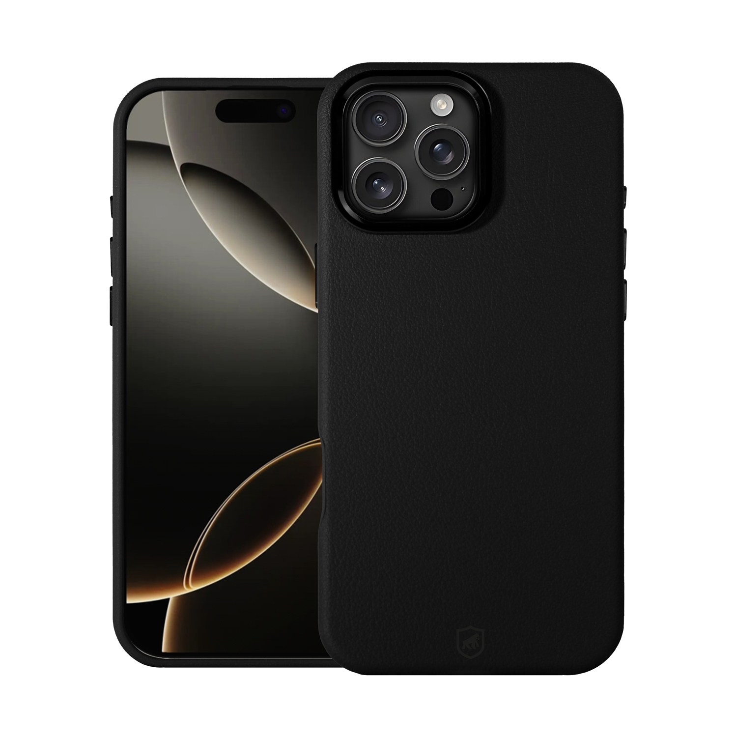 Capa para iPhone 16 Pro - Couro Dual Magsafe - Preta - Gshield